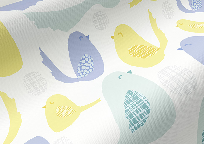 Bright Birds, Zest - Twist&Fit Roller Blind - Image 4